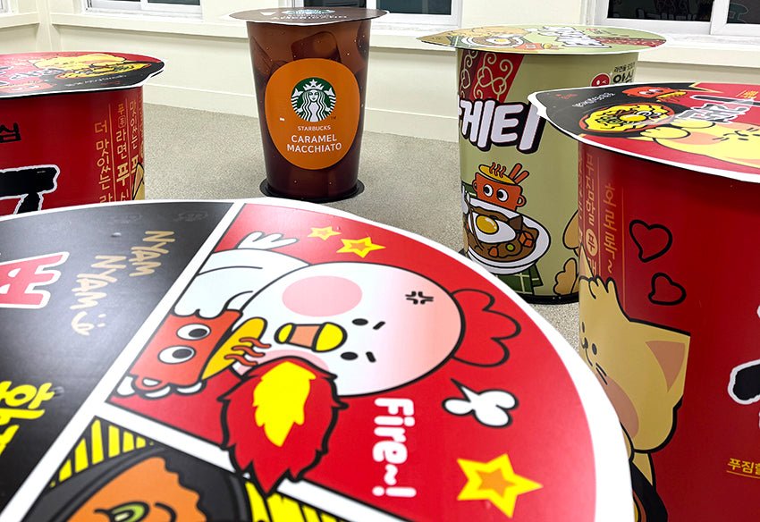 Buy Cup Ramyun Table ⚠ Currently unavailable. Interested in future availability or custom orders? Contact us to stay updated! with launching promo code FREESHIP at LAZO USA! Shop online today at LAZO USA.